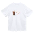 そらまめのカフェイン　アイスコーヒーバージョン Dry T-Shirt