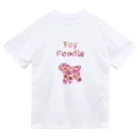 onehappinessのトイプードルとデイジー Dry T-Shirt