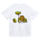 25nijuugoのキウイを食べるおいしいキウイ ドライTシャツ