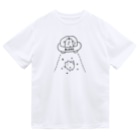 デグーのきいちゃんの宇宙人デグー　シンプル Dry T-Shirt