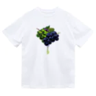 カワウソとフルーツの【forseasons】グレープ Dry T-Shirt