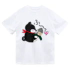 黒柴の梅吉でやんすのちゃっぶい季節にはおでんが1番！ ドライTシャツ