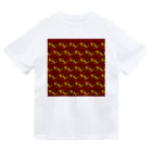 suparnaの龍　パターン　赤 Dry T-Shirt