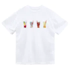 志瓜のSUZURIの4杯のグラスドリンク Dry T-Shirt