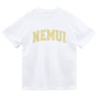 OFUZAKEのNEMUI UNIVERSITY ドライTシャツ