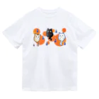 DSM/冴木みやこのねこゆうれいオレンジ ドライTシャツ