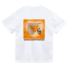 onehappinessのシェルティ　ハート Dry T-Shirt