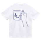 さかたようこ / サメ画家の〈 naminada 017/365 〉 SAME Cap ドライTシャツ