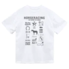 KAWAGOE GRAPHICSのHORSERACING GRAPHICS ドライTシャツ