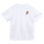 Lily bird（リリーバード）の粟穂をプレゼント 桜&白文鳥 Dry T-Shirt