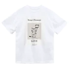 mikepunchのYOUR FLOWER LOVE ドライTシャツ