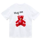 cocoartの雑貨屋さんの【Hug me】（赤くま） Dry T-Shirt