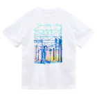 新商品PTオリジナルショップの矢ヶ崎第一閉そく信号機(碓氷線) ドライTシャツ