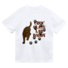 ハッピー・ラブラドールズのChocolate Lab Daddy　チョコレートラブラドール Dry T-Shirt