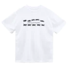 qplus9のmuybridge cats ドライTシャツ