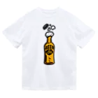 CɐkeccooのILOVEBEER-ビール瓶-お酒好きに ドライTシャツ