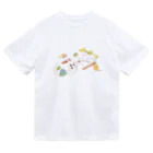 Hello Happy Catのよなぁ〜ファミリーとじろにゃん Dry T-Shirt