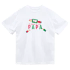 イラスト MONYAAT のちびた色鉛筆 PAPA*A Dry T-Shirt