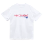 ダチョウ工房のvaccinated-ワクチン接種済 ドライTシャツ