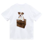 犬グッズの店しえるぶるーの箱入り犬　ジャックラッセルテリア Dry T-Shirt