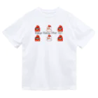 大道芸人 ぼびー(にわぼび と ぼびだるま)のドット絵)七転び八起き Dry T-Shirt