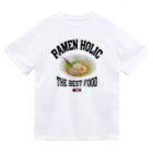 メシテロタイプ（飯テロTシャツブランド）の塩ラーメン（ビンテージ風） ドライTシャツ