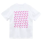 NO POLICY, NO LIFE.の消費税は廃止！【文字PINK】 ドライTシャツ