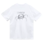 dadadadavのTHE  GIRL  CHIMERA  MONSTER (文字入り) ドライTシャツ