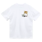 mofusandの在宅勤務にゃん ドライTシャツ