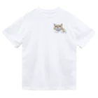 猫とやっし～ぃのアレコレの茶トラ猫がお供します ドライTシャツ