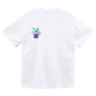 Wakameleonのぷくぷくブルーハワイ ドライTシャツ