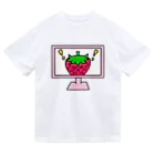 いちごのチーゴくん＆ゴーストベジタブルズのいちごのチーゴくん　テレビ ドライTシャツ