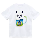 ヤム烈のホッキョクオオカミ のビールTシャツ Dry T-Shirt