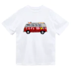 剛竜謹製のLet's go tennis ＶＷ シリーズ（バックプリント黒） ドライTシャツ