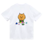 もちぱっちのはらまきにゃんこ Dry T-Shirt