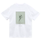 rilybiiのbouquet green ドライTシャツ