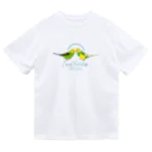 リズさんち🦜👶✨のセキセイのびびちゃんぎんちゃん Dry T-Shirt