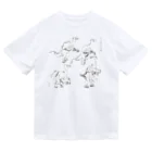 segasworksのデイノケイルス（毛筆画） Dry T-Shirt