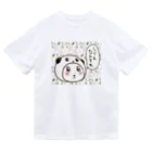 スパイシー千鶴のパンダinぱんだ(しらんなんそれ) ドライTシャツ