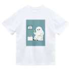 おばけ商店の未確認Tシャツ＜家でティーするイエティ＞ Dry T-Shirt