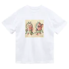 田中ひろみ(usagitv)のゆる仏画「仁王」 ドライTシャツ