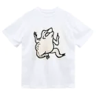 マリーザの鳥獣戯画カエルくん ドライTシャツ