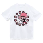 イラスト MONYAAT の働くにゃー ドライTシャツ