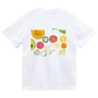 たかねざわ　かおりの野菜の断面 ドライTシャツ