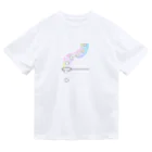 chocosshi shopのつらなりねこ Dry T-Shirt