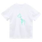 らくがきクオリティのmint green lover ドライTシャツ