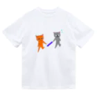 ねこまちランドのバトンタッチ！！ Dry T-Shirt