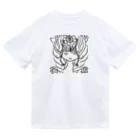 neko*neko*の女の子と花 4 Dry T-Shirt