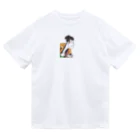 iiiiikustanのしゃらくん。カラーバージョン Dry T-Shirt