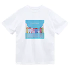 そいそいソイラテのコペンハーゲン(北欧デンマーク) ドライTシャツ